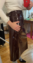 Load image into Gallery viewer, Prana patent leather skirt