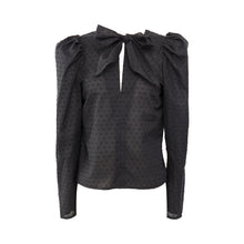 Load image into Gallery viewer, 100% cotton blouse with Swiss dots
