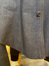 Charger l&#39;image dans la galerie, Chemisier en denim extensible
